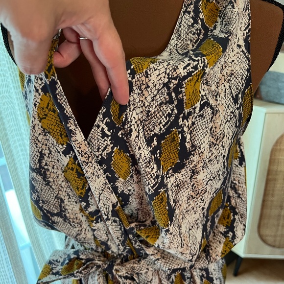 Peyton Jensen Snakeskin Print Dress - Picture 4 of 5
